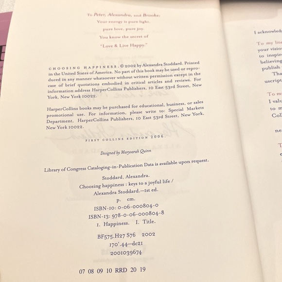 Alexandra Stoddard Books - Choosing Happiness, Time Alive, You Are Your Choices - Picture 6 of 10